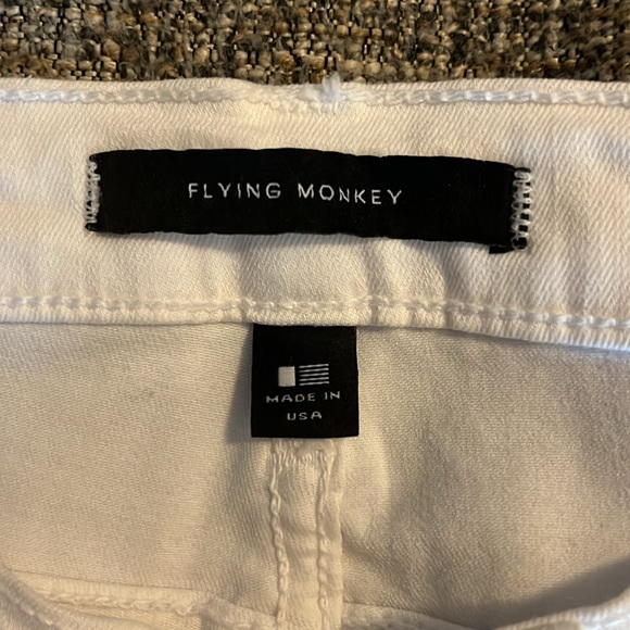 Flying monkey white pair of soft jeans - Picture 3 of 5